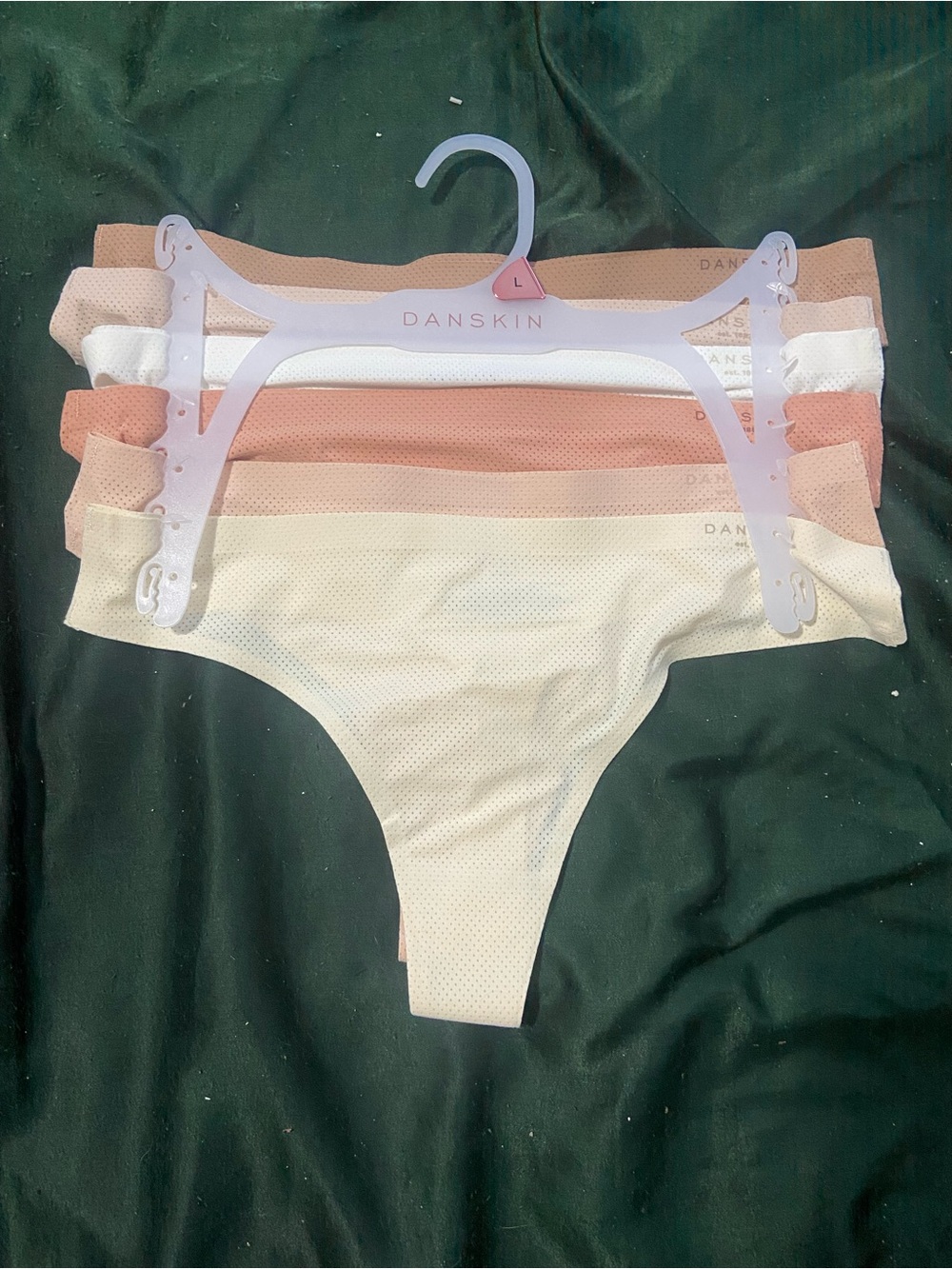 Danskin mesh thongs 6 new never worn